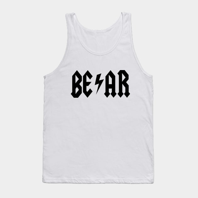 ROCK BEAR by WOOF SHIRT Tank Top by WOOFSHIRT